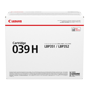 Mực in Canon 039H, Black toner Cartridge (EP-039H)
