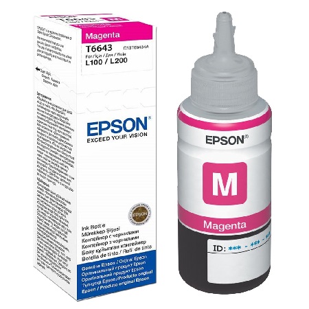 Mực in Epson T6643 Magenta Ink Tank (T664300)