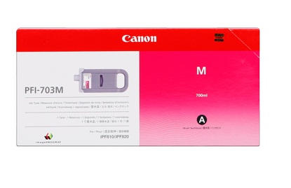 Mực in Mực hồng Canon PFI-703M