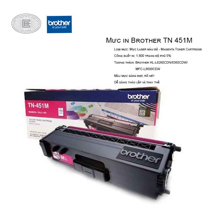 Mực máy in Brother HL-L8260CDN/8360CDW/ MFC-L8690CDW
